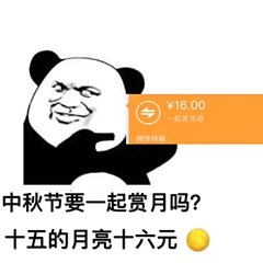 十五的月亮十六元表情包大全分享